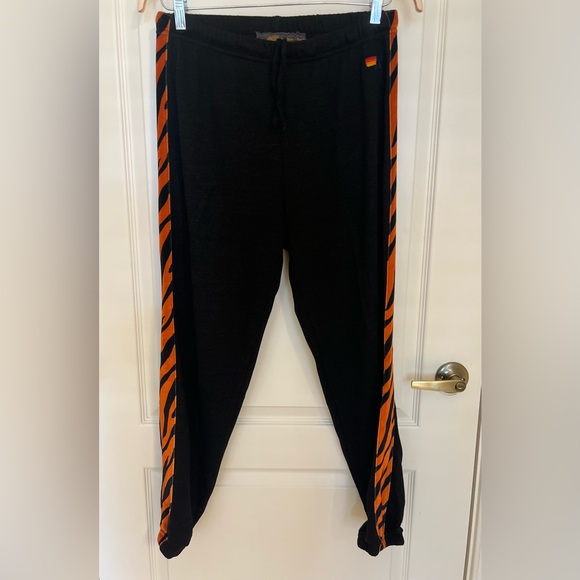 Aviator Nation Tiger Stripe Sweatpants Sz XL - Picture 2 of 7